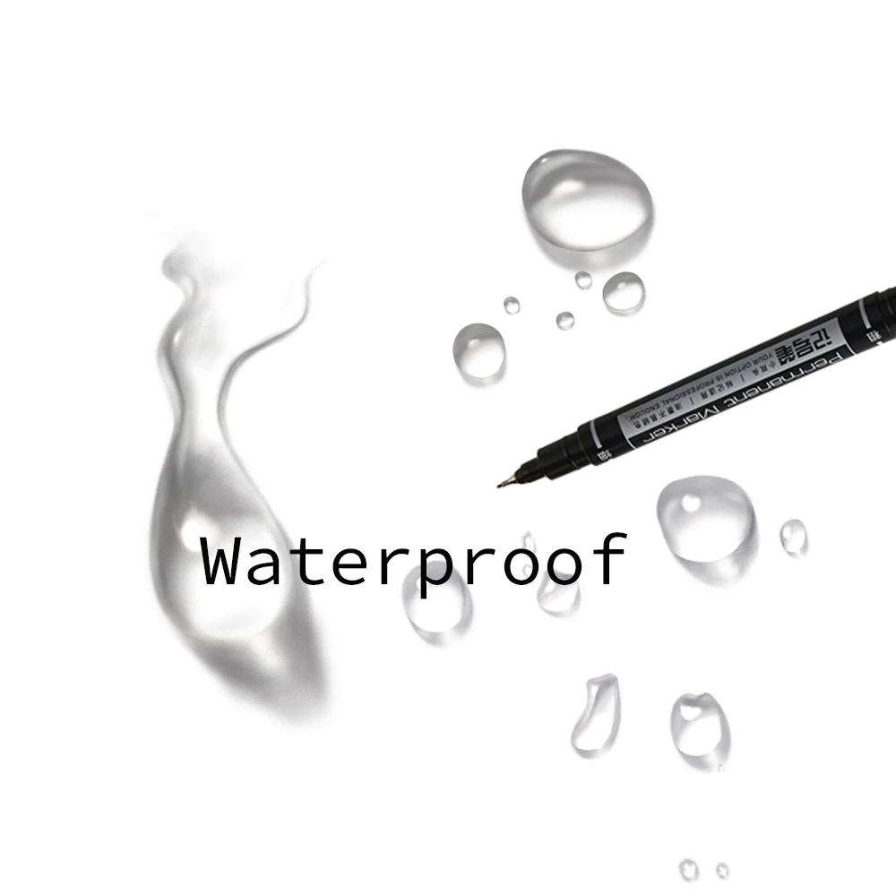 Custom Logo CD DVD Marker Pen Oil Base Permanent Ink Non Erasable Marker