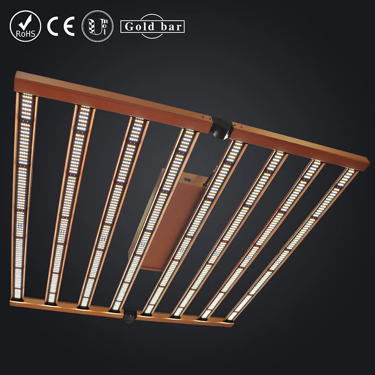 
Samsung led 650w 8 bars grow light with 301h diodes ir and uv full spectrum led cob grow lights hot sale with controller 
