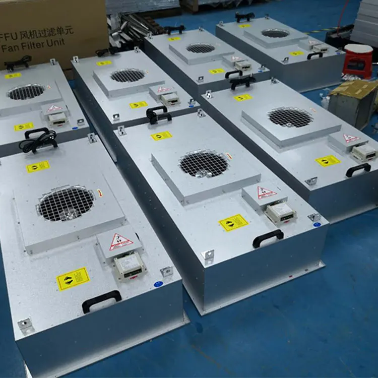 Iso 5 без пыли для чистой комнаты ламинарный поток воздуха переменная скорость потока Ffu H14 Hepa блок фильтра вентилятора
