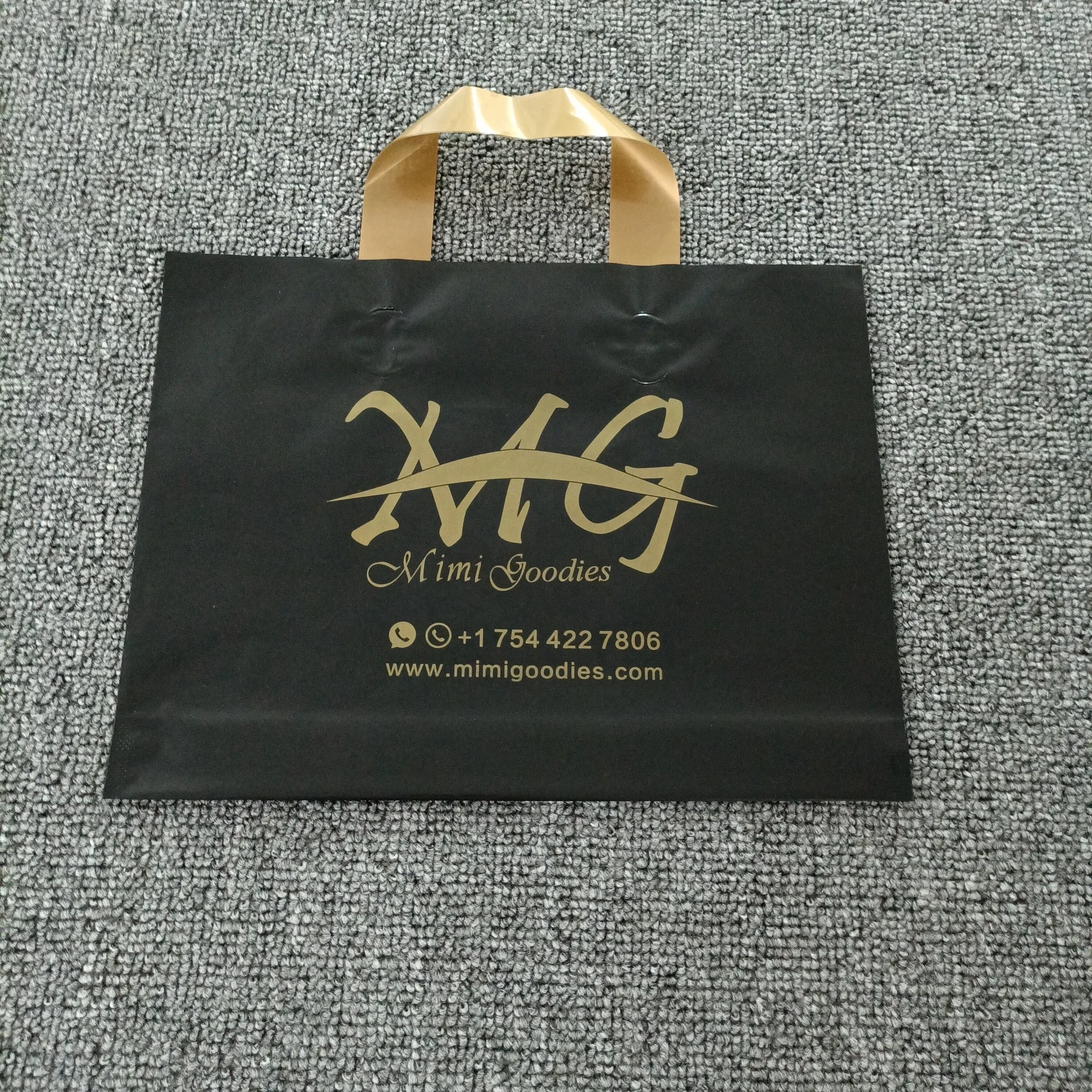 Customized Wholesale Eco Friendly Shopping Handle Bags for Shopping for Gift and Clothes