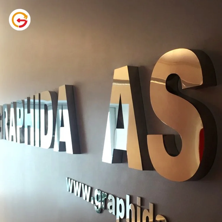  JAGUARSIGN выполненный на заказ из нержавеющей стали буквы и цифры в панельном доме количество знаков производитель