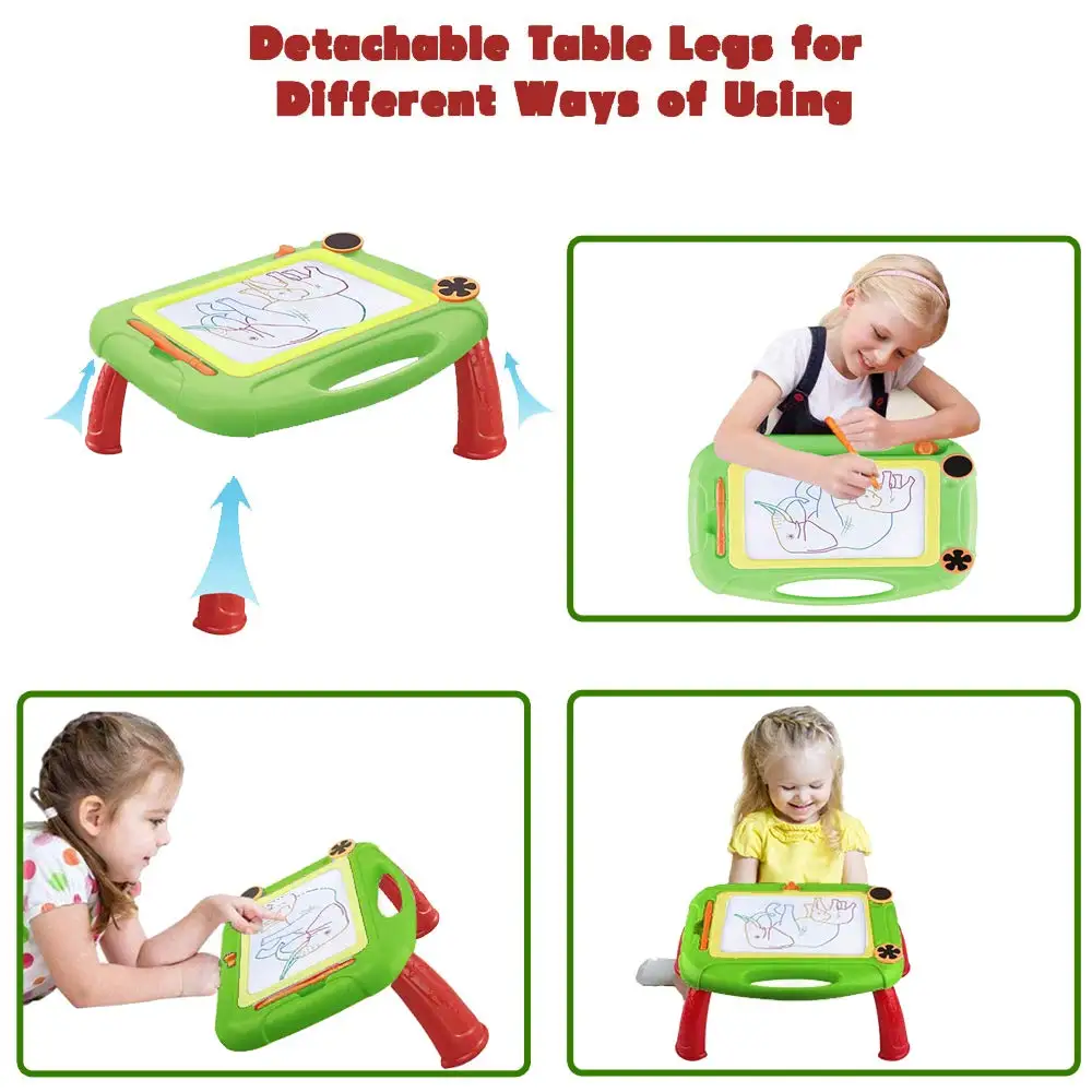 Children educational Magnetic Drawing Board Toy Plastic Learning Art Painting Desk Table Toy Erasable Drawing Board for kids