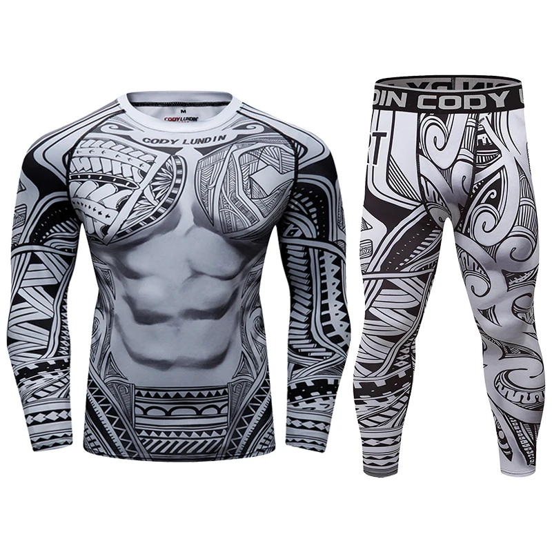 Full Sublimation Long Sleeve Rash Guards and Pants Sportswear Wholesale 2 Piece outfit suit