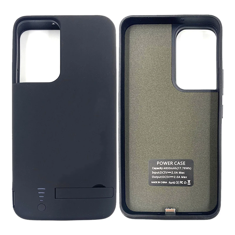 4800mAh For Sam S22 Batter capacity Batter capacity Hot Selling Mobile Phone Battery Case Power Bank  All Series Charger Case