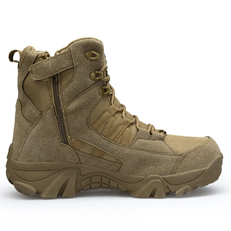 Men Boots Mens Desert Waterproof Work Safety Climbing Hiking Shoes Ankle Outdoor Boots