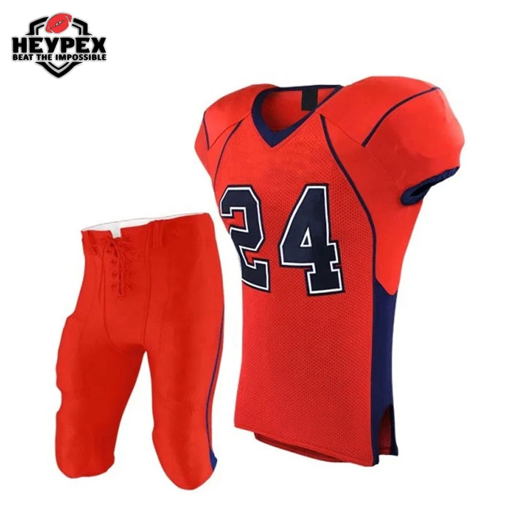 
Customized American Football Uniform Tackle Twill American Football Jersey 