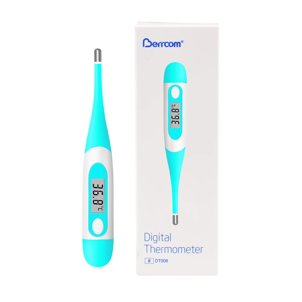 Supplier Mini  LED Home Electric Household Smart Armpit Oral Fever Adult Baby Body Temperature Thermometer Digital