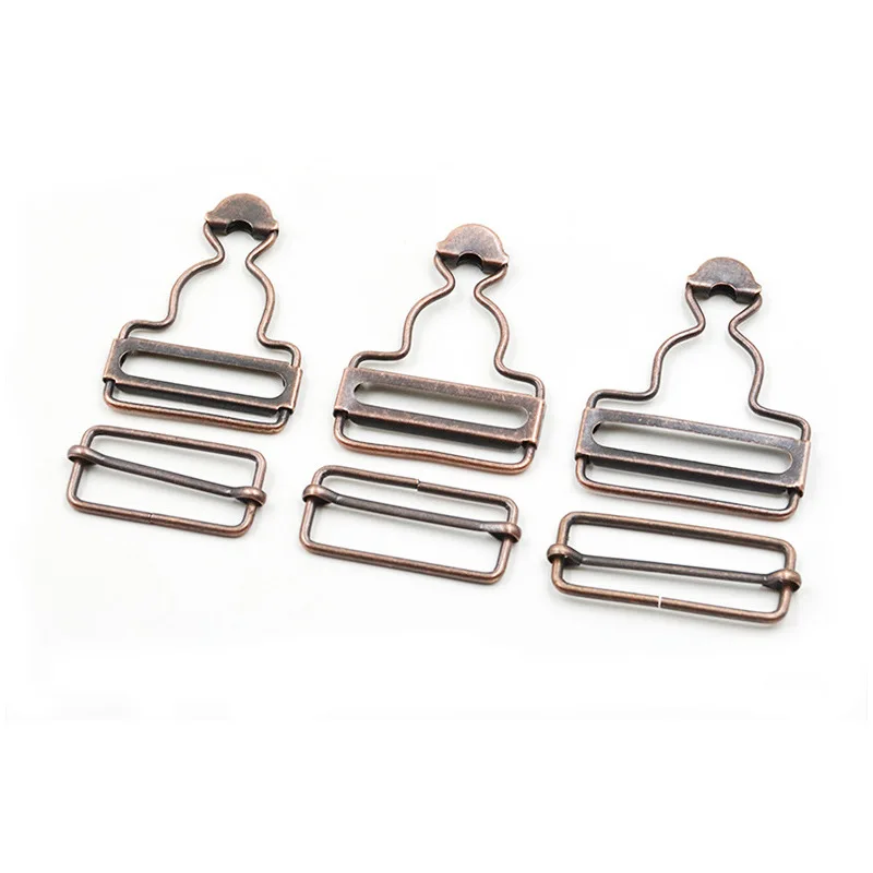 Factory direct metal adjuster sliding adjustable suspender gourd buckle