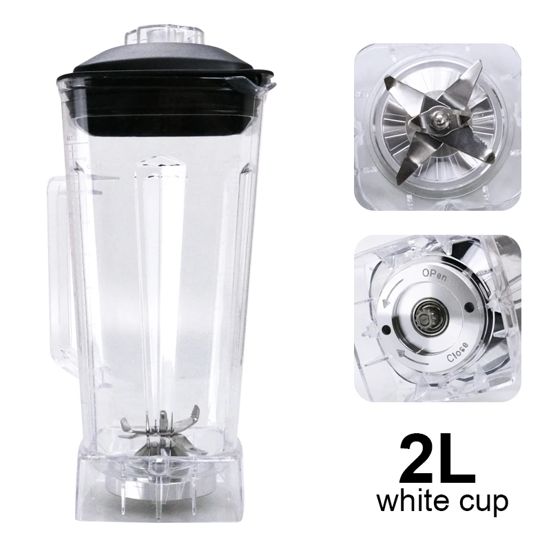 blender spare parts 2L  cup plastic jar juice blender candle jars
