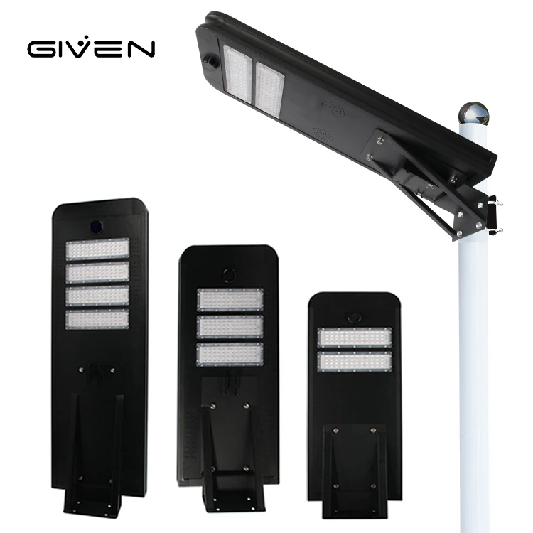 
5 Years Warranty IP66 Waterproof LifePO4 Battery 40W 60W 100W All in one Solar Led Street Light 