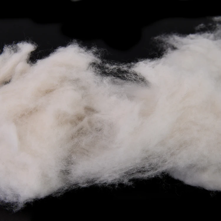 Sheep Wool Noils Carded Wool Waste 28-32+mic With Wholesale Price