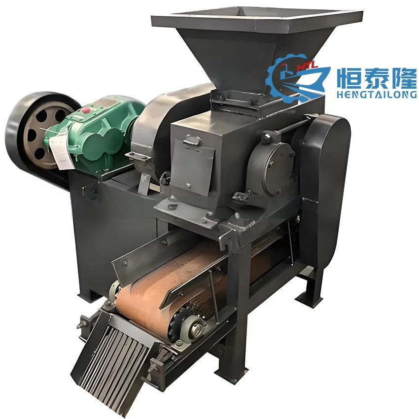 2024 high-effective nickel fluorspar chromium powder charcoal briquette press making machine price