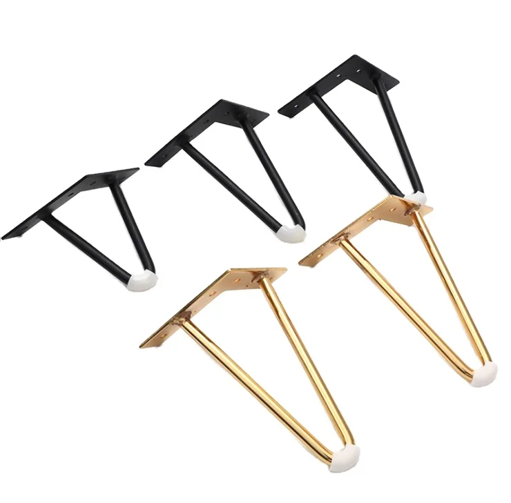 Living room furniture table legs base hairpin legs wholesale metal hairpin table legs