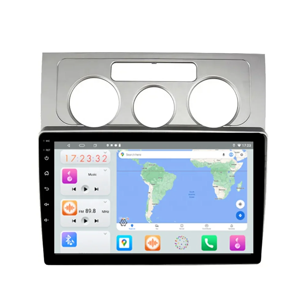 High Quality 6+128GB Radio auto For VW Touran 2003 - 2010 Car Stereo Radio Android player GPS Navigation Carplay 4G Video