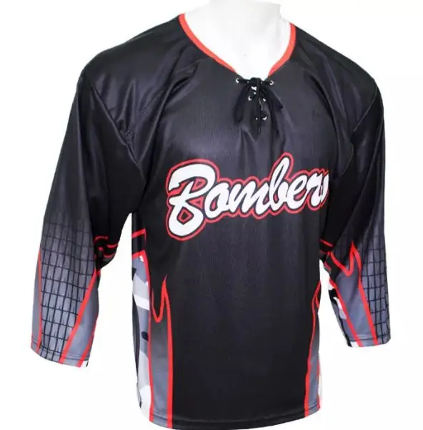 ice hockey jersey any logo sublimated printed custom hockey jersey for men