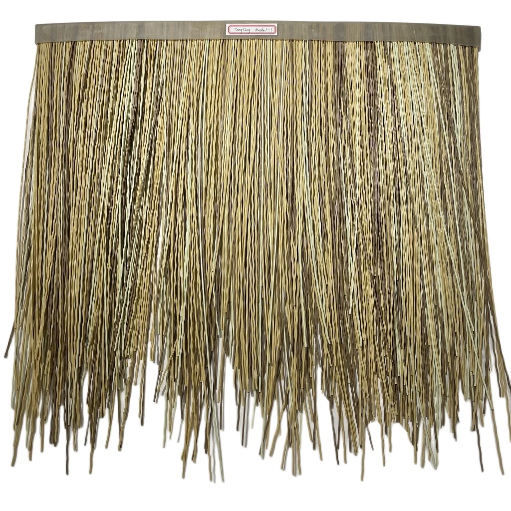 Искусственная изогнутая тростниковая крыша искусственная Пальмовая соломенная пластиковая черепица