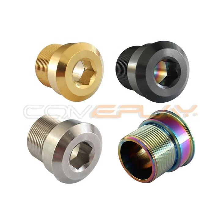 Titanium bike bicycle Crank ARM Bolt M20 suit for folding bike