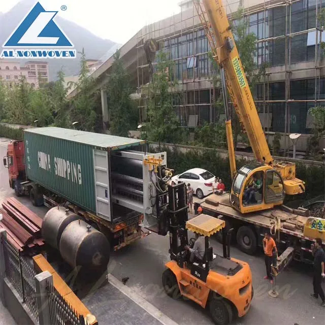 PP spun bond non woven fabric making machine / High Speed automatic non woven machinery