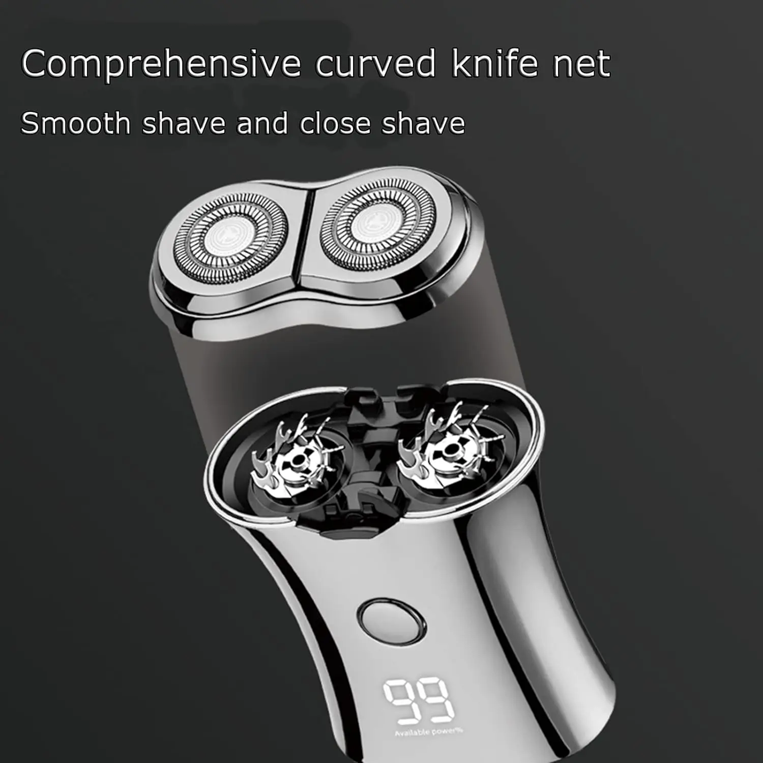 Electric Mini Travel Shaver Electronic Razor Rechargeable Portable Cordless Shaving Face Beard