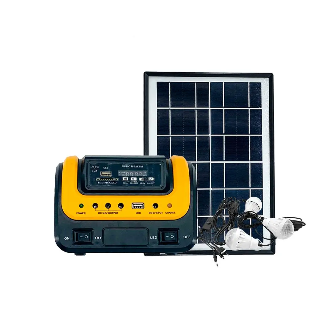 
 Лучшая 5 Вт сетевая солнечная система, домашняя солнечная энергетическая система  