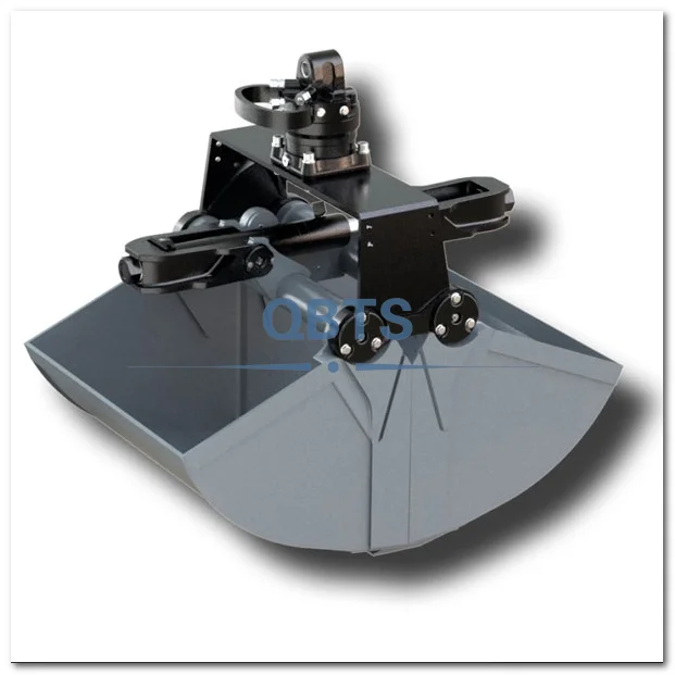 Hot sale excavator attachments hydraulic clamshell bucket for crawler cranes for Yuchai Yc18-3/YC135/YC85-5/YC85-3/YC60/Yc65-2