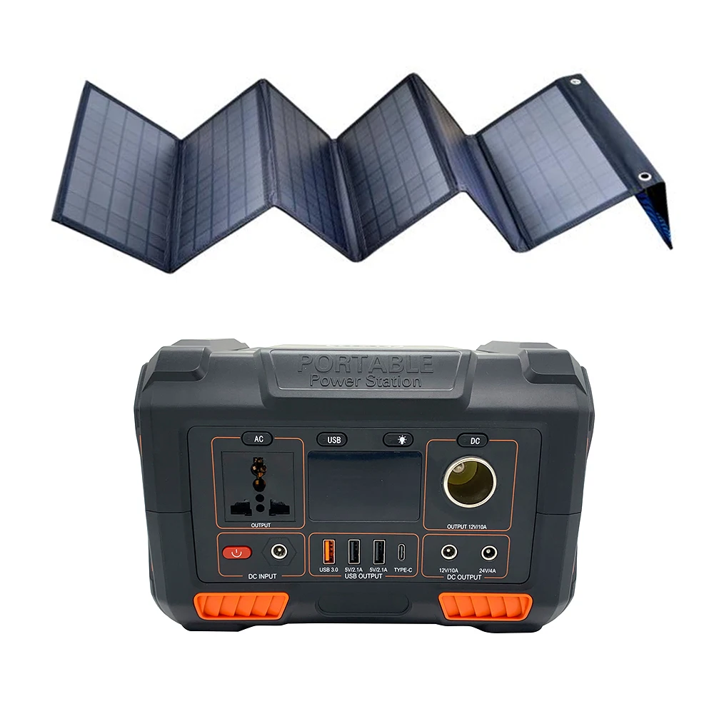 Jieyo Outdoor Camping Energy Storage Off Grid 300 500 1000 Watt Solar Generator Portable Power Station