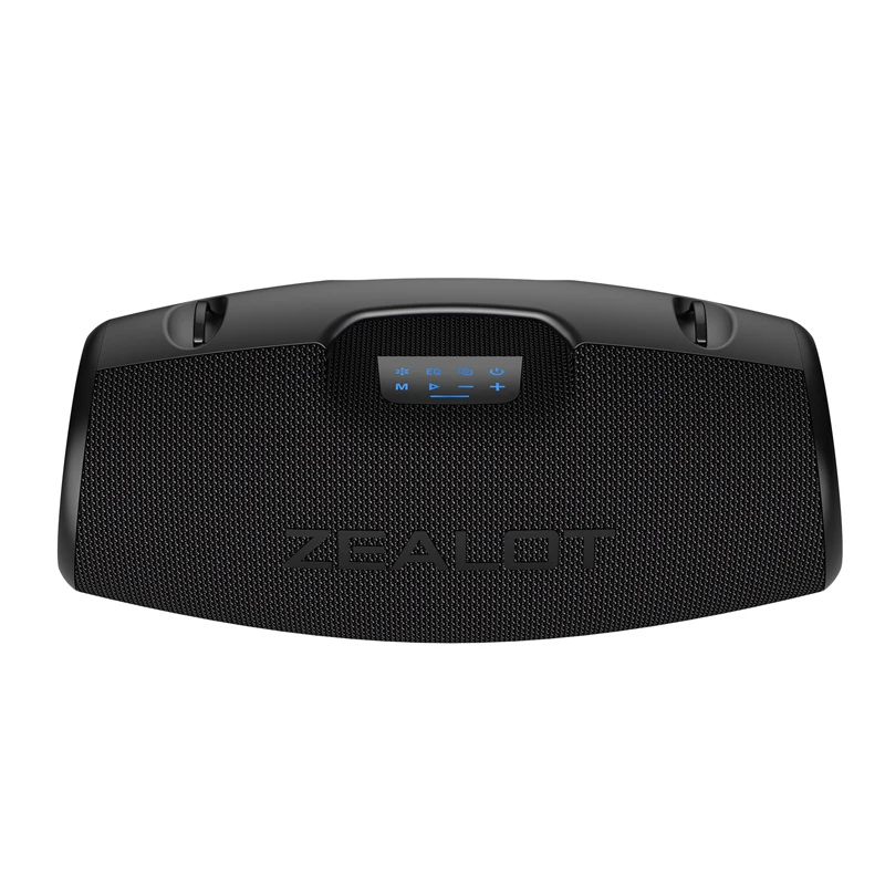 ZEALOT S78 Wireless Portable Speaker 100W Rechargeable Speaker Portable Music Barrel Loud Stereo System with AUX, USB, TF Card