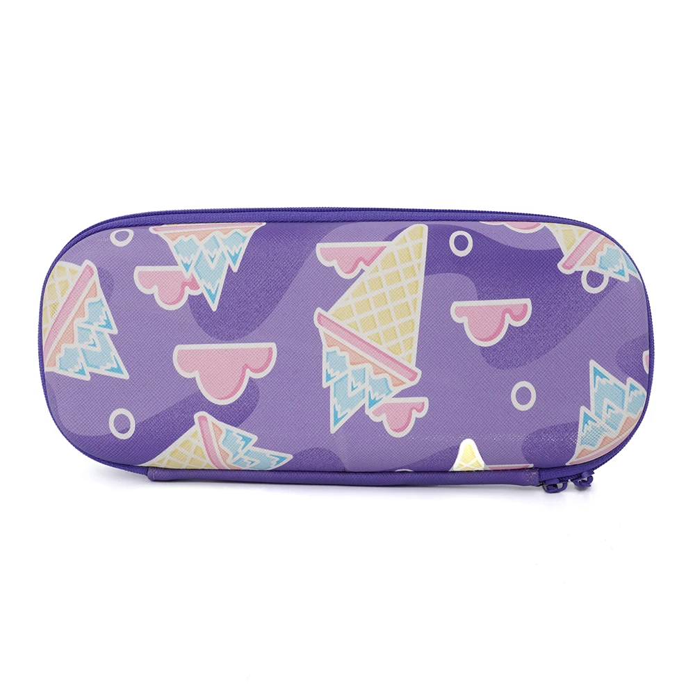 Best Selling Custom Pencil Case Custom Print Cute Carton EVA Pen Pouch Box School Students Pencil Kit