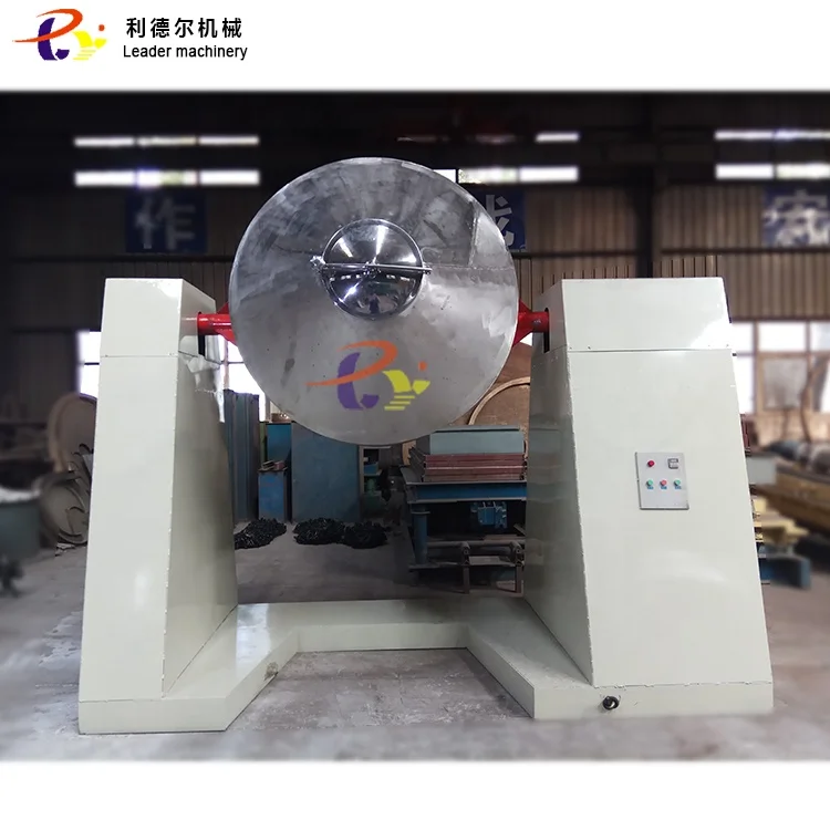 Spray System Instant Coffee Tea Brine Mixing Tank Double Cone Mixer Machine