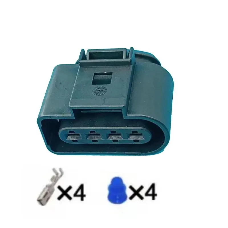 4 Pin Automotive Waterproof Connector Ignition Coil Wire harness Plug Electrical Connector Housing - 4 Pin 4B0973724