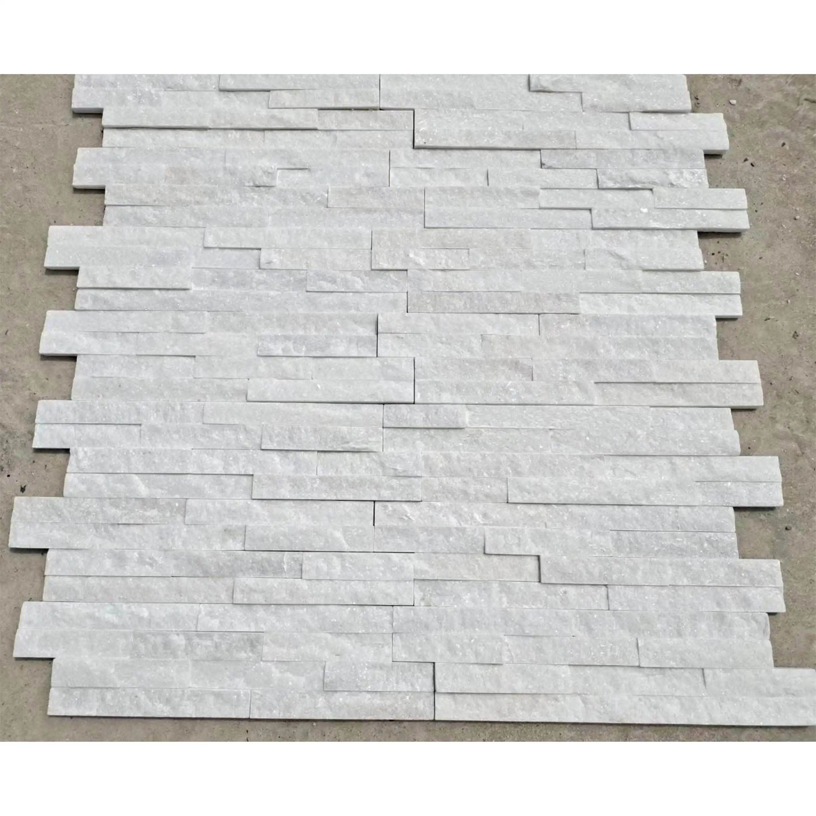 whtie color culture stone tile