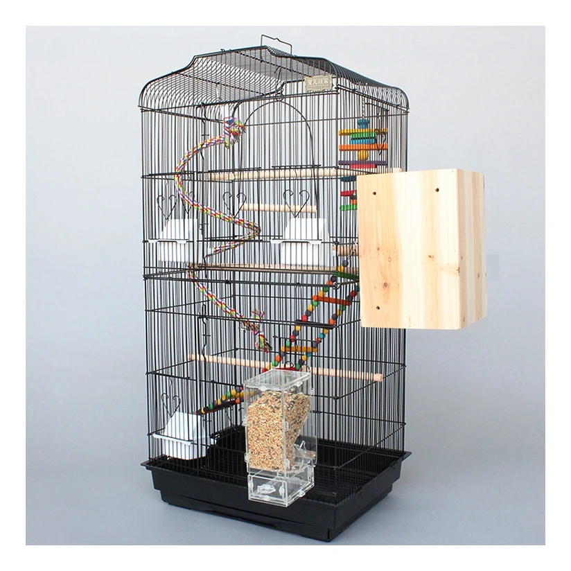 Chinese Wholesales pet cage Outdoor Big Bird Cage Luxury Push-up Parrot House