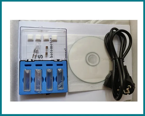  Бесплатная доставка 721 722S 752N UV1600PC 190-1100nm недорогой лабораторный спектрофотометр с