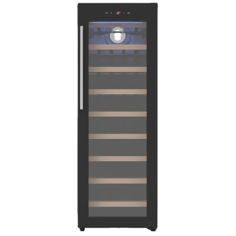 Factory Direct Sale Compressor Refrigeration Free Standing 83 Bottles Wine Cooler Wine Refrigeration Wine Fridge