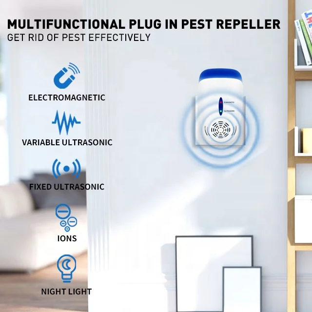 EPA Amazon Electronic Rat Rodent Repeller Electromagnetic Mice Mouse Repellent Ultrasonic Pest Repeller