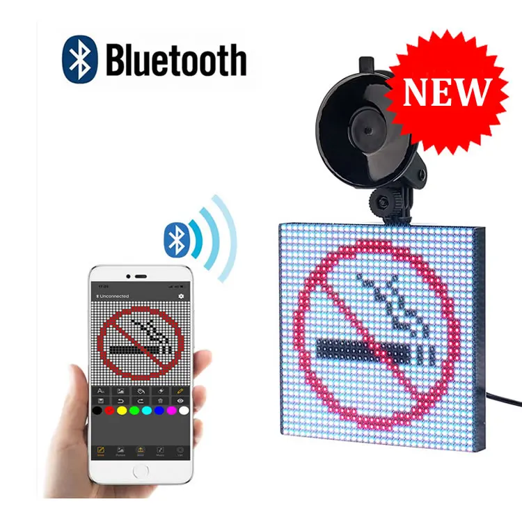 
2019 Hot Sale DC12V Full Color LED Car Display 