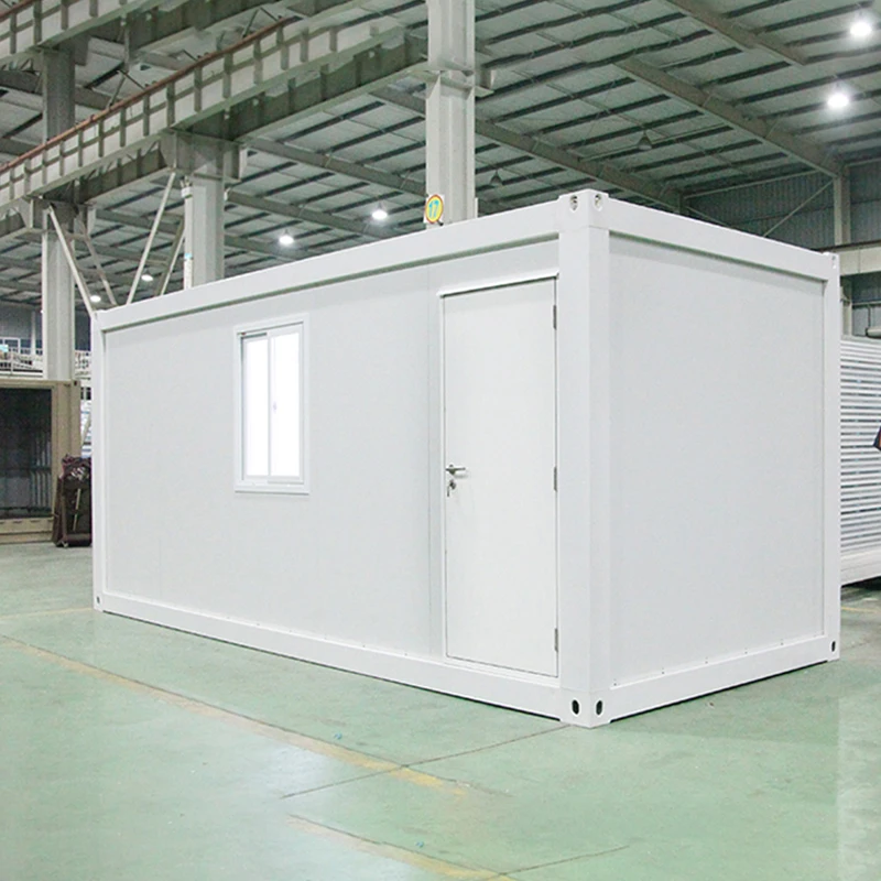 DDP Low Price Light Steel 20ft Flat Pack Container House Prefab Container Camping Homes Detachable Container House