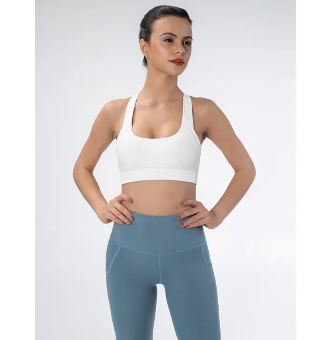 
2020 New style seamless yoga bra set, custom wholesale gym women yoga sports bra# 