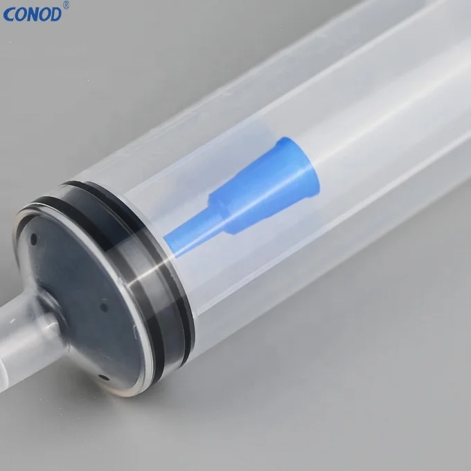 Conod with ring top 60ml Irrigation Syringe Plastic Piston Irrigation Syringe