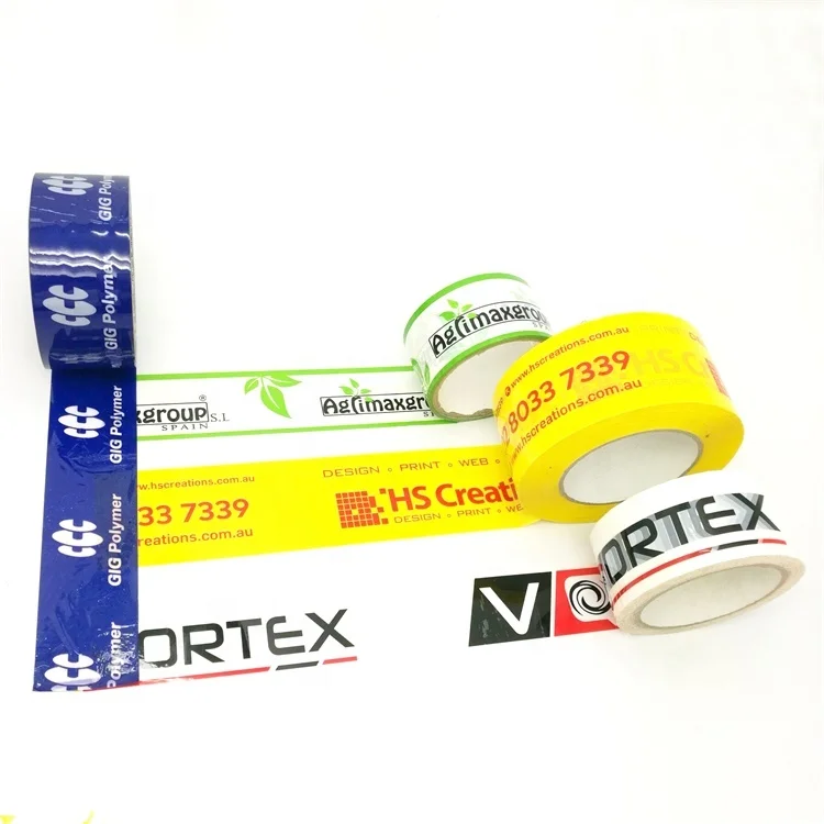 hebei factory Custom logo packing tape