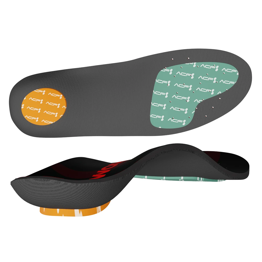 Hot Selling Basketball Sports Insoles Ankle Support Foot Orthosis Thermoplastic Ortholite Shoe Inserts