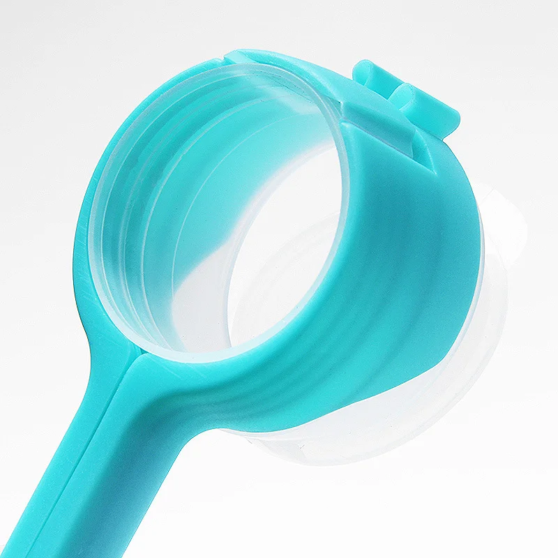 Convenient New Design Plastic Sealing Clips Pour Spout Lid Food Storage Bag Clips for Kitchen Use