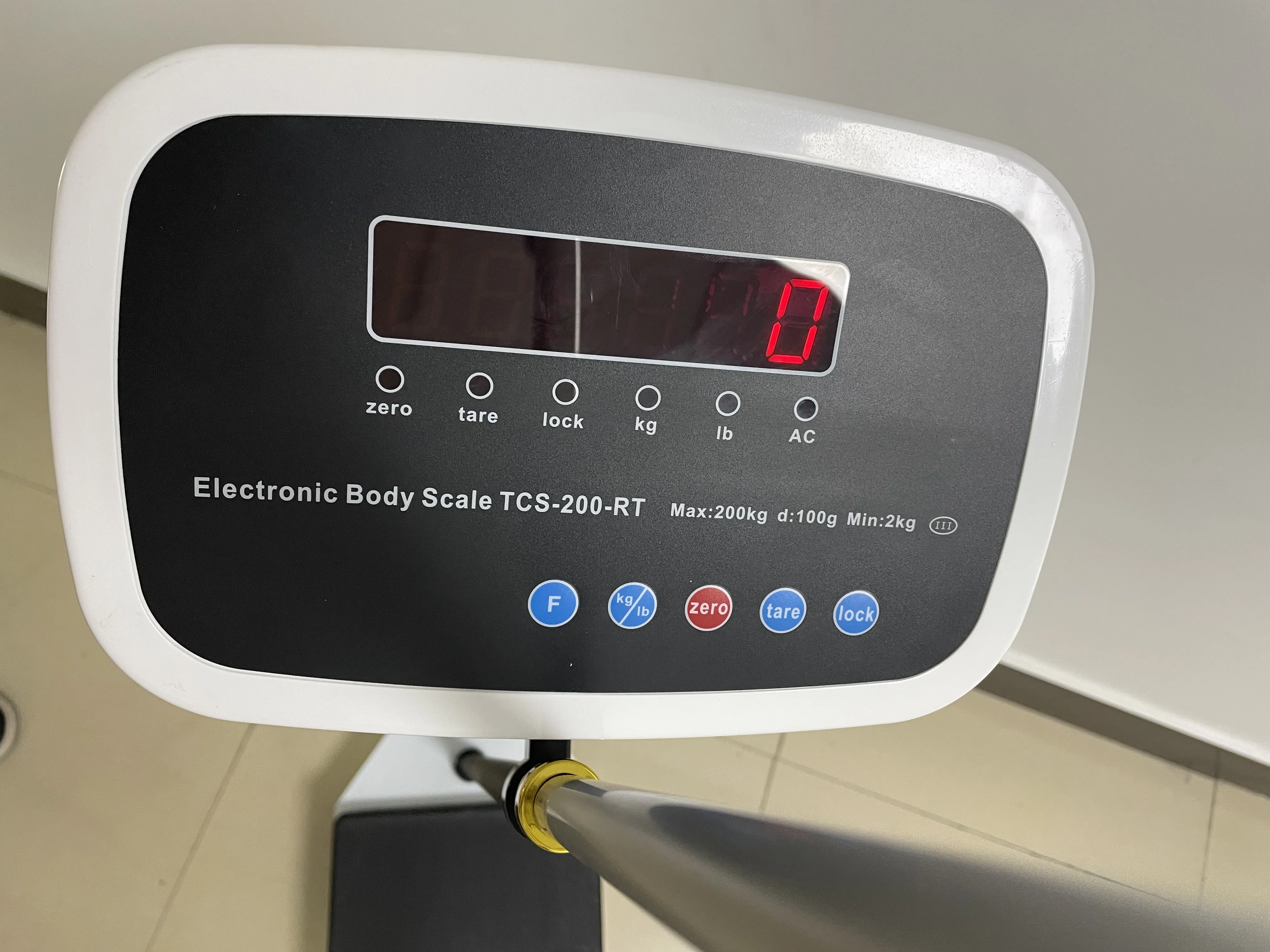 TCS Weight Scales for Human Body 200kg Digital Personal Weight Scale with Height 200 kg