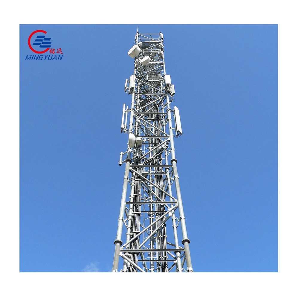 Высококачественная Оцинкованная Стальная антенная башня Коммерческая башня