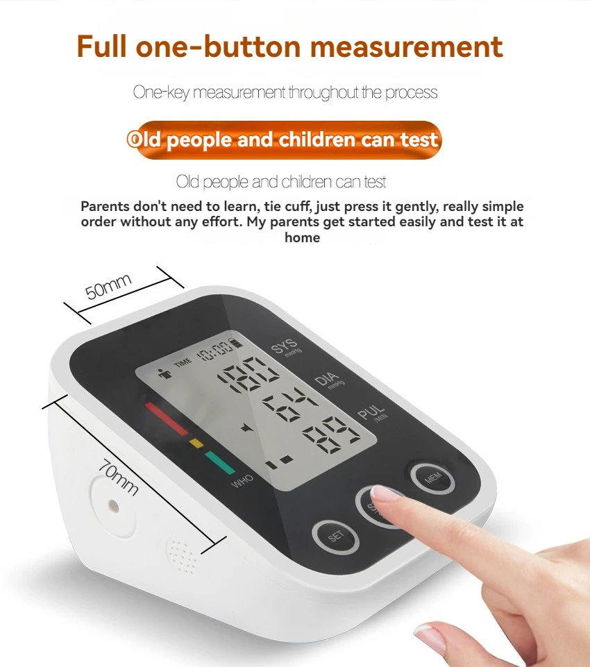 OEM ODM Support Dr trust 24 Hour BP Monitor BP Machine Medical Digital Upper Arm Blood Pressure Monitor