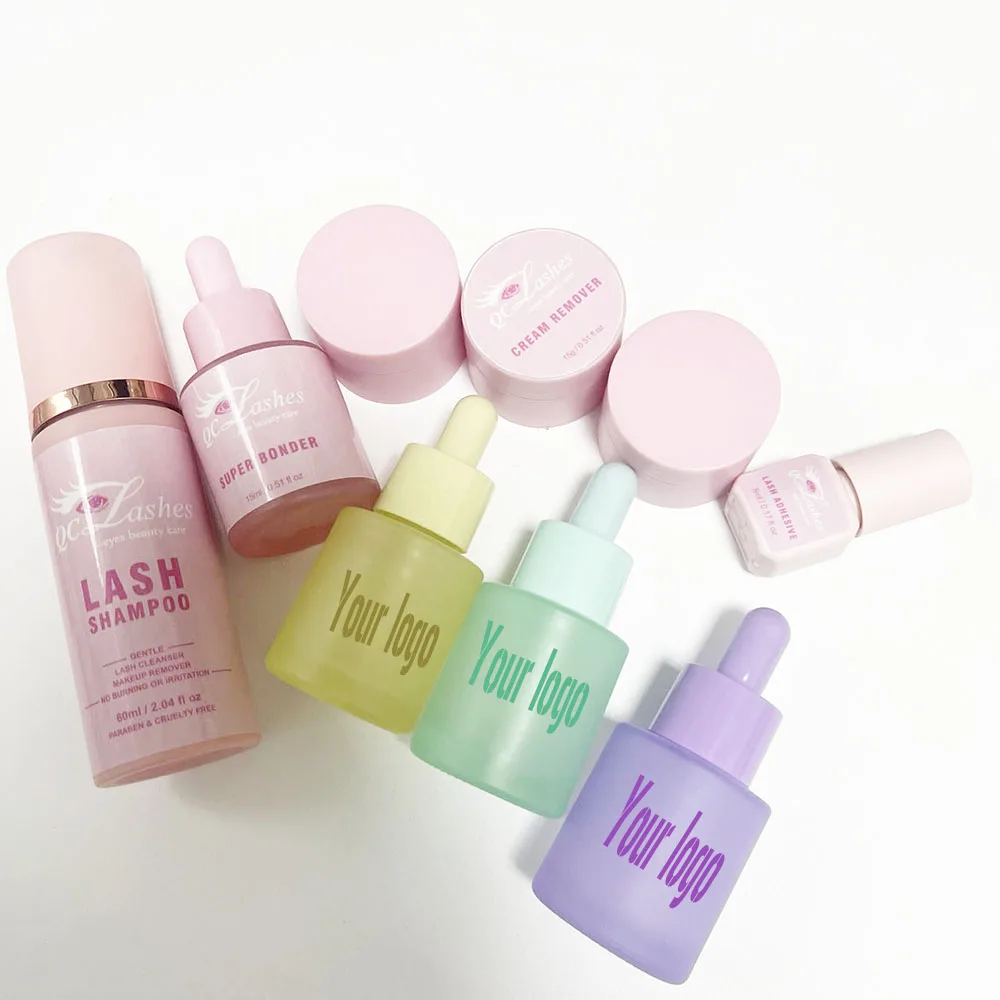 Wholesale Glue Super Bonder Lash Extensions Lash Primer Activator Private Label Eyelash Accelerator Fruit Flavor lash bonder