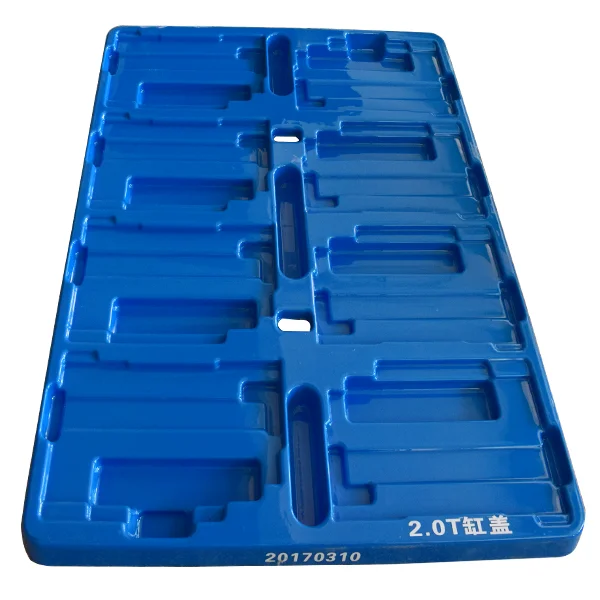 2022 Thermoforming ABS Plastic Turnover Trays Vacuum Forming Plastic Recycling Tray