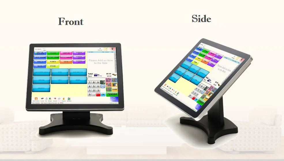 15inchs POS system Windows 10 Pos Terminal Cash Register All In One Pos Systems Restaurant Retail Billing Touch Cashier Machine