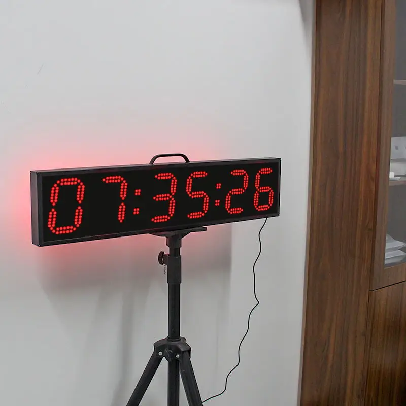 CHEETIE CP028 Programmable Sport Interval Running Timer Countdown Race Timer LED 6 Digits Pool Timer