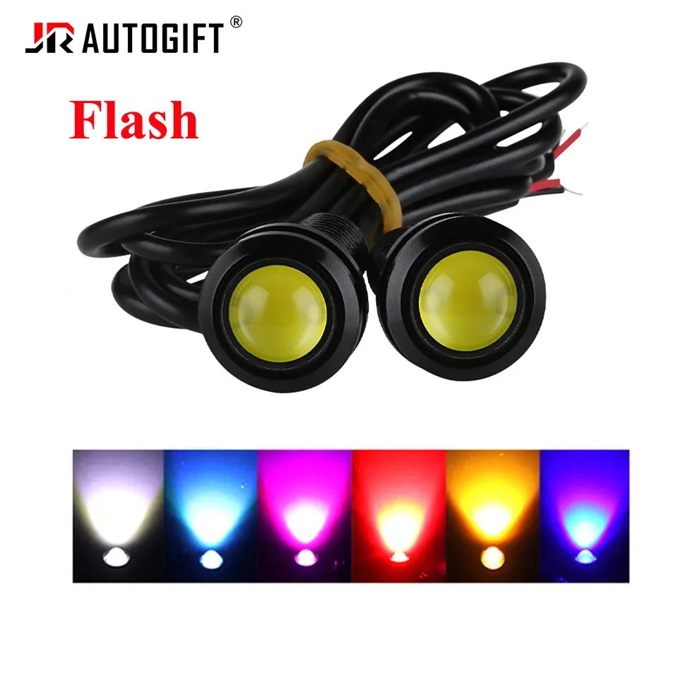 OEM Flash Car Eagle Eye DRL Led Daytime Running Light 18mm 23mm LED Backup Reversing Parking Signal Lamp for Car Vehicle SUV
